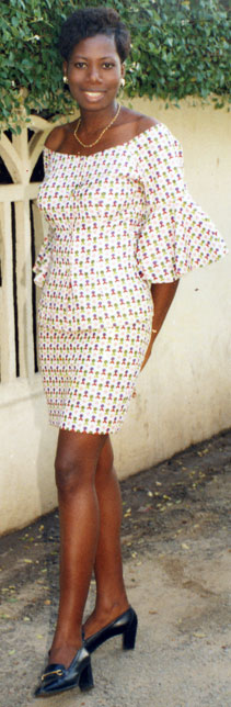 Date this funny Ivory Coast girl Claire from  A9784