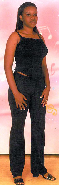 Date this sensual Gabon girl Raidis from  A9845