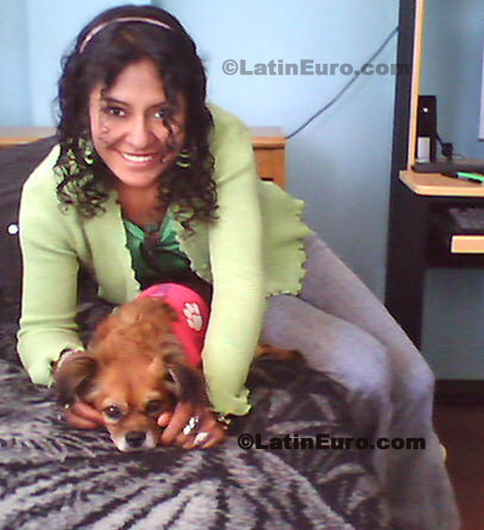 Date this good-looking Peru girl Karina from Arequipa N-1324