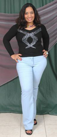 Date this lovely Dominican Republic girl Yudelka from San Cristobal N2088