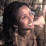 happy Dominican Republic girl  from  N-1334