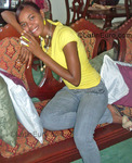 funny Dominican Republic girl Anyelina from San Crsitobal DO184