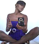 nice looking Brazil girl Vitoria from Maceio BR734