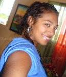 athletic Dominican Republic girl Johanna from Santiago DO4144