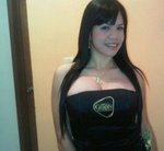 athletic Dominican Republic girl Katy mora from Santiago DO8540