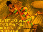 athletic Jamaica girl Kim from Kingston JM1739