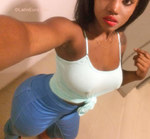 nice looking Jamaica girl Shanique from Kingston JM2375