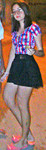 pretty Brazil girl Iasman from Rio De Janeiro BR9854
