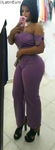 funny Dominican Republic girl Oscaterin from Santiago DO33370