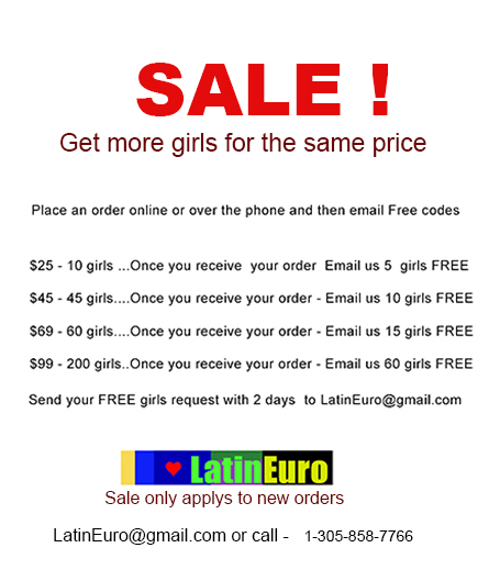 Date this charming Brazil girl SALE from  BR10995