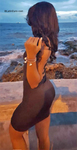 athletic Dominican Republic girl Ressel from Boca Chica DO37854