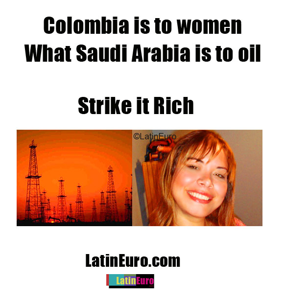 Date this tall Colombia girl Srike it Rich from  CO27233